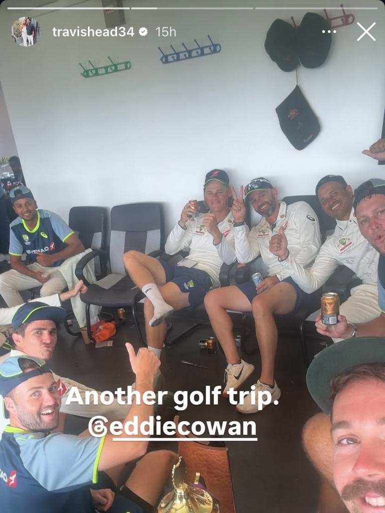 Head's Humorous Shot at Ex-Test Opener During Golf Trip Celebrations