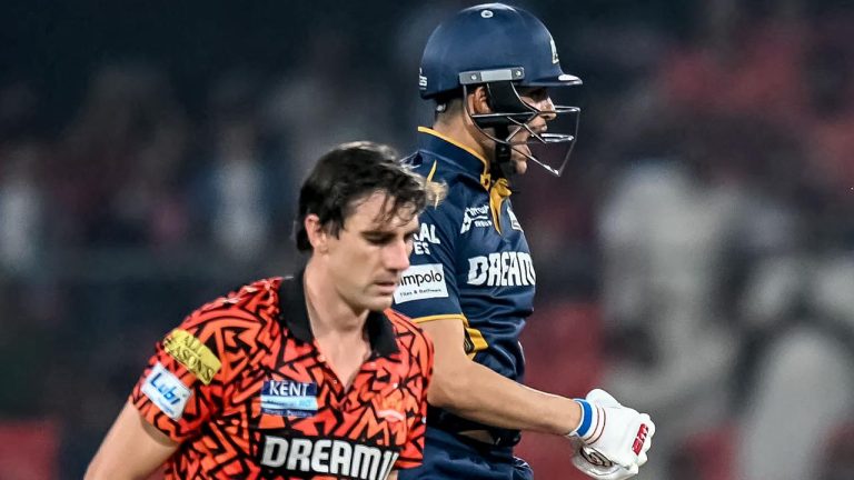 Pat Cummins' Sunrisers Plummet to IPL Bottom After Fourth Consecutive Loss